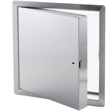 Delta Heat 16-Inch Left Hinged Stainless Steel Single Access Door - Vertical - DHAD16L-C
